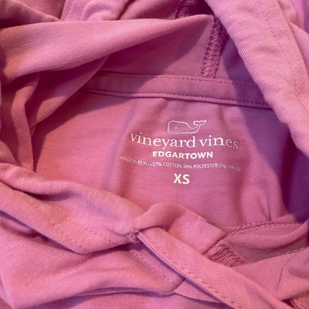 Vineyard Vines Long Sleeve Women's Lightweight Hoodie Top - Picture 2 of 6